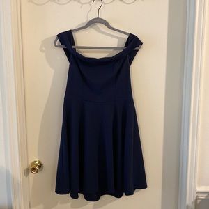 Off the shoulder dress
